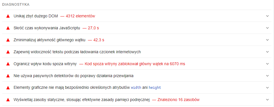 jak poprawić szybkość strony