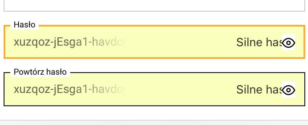 jak ustawić silne hasło